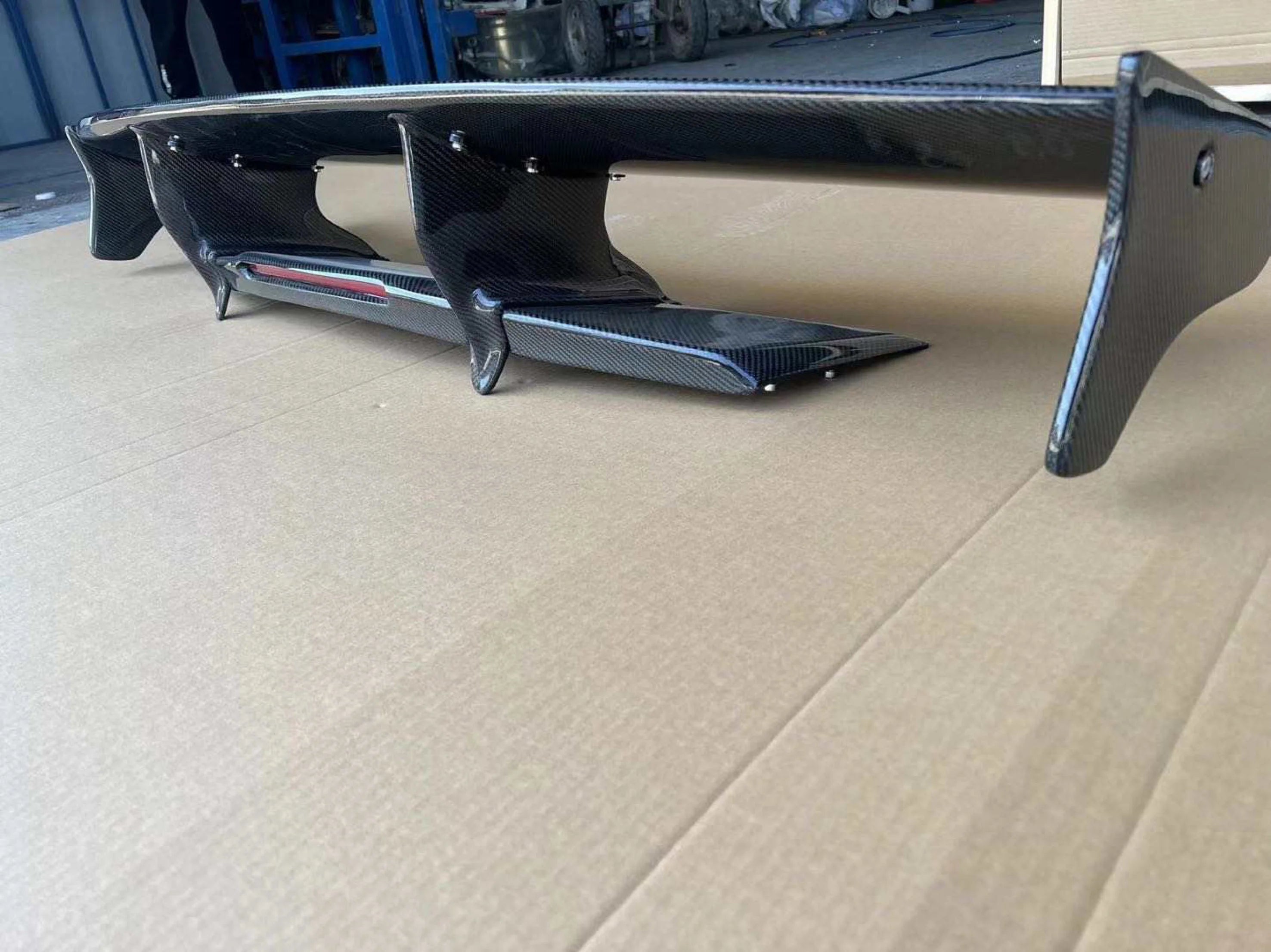 Nissan GTR TS Style Carbon Fibre Boot Spoiler / Wing