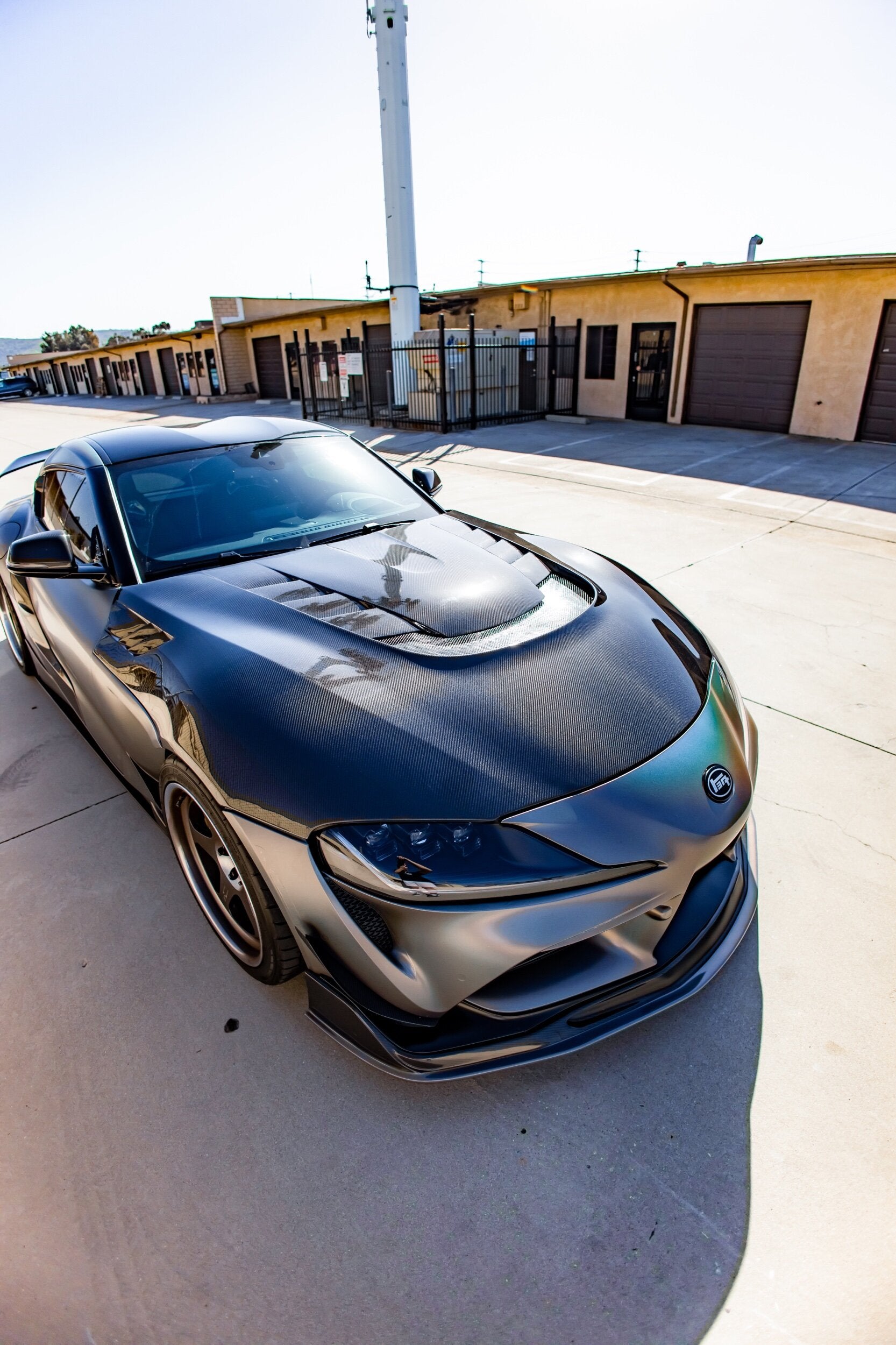 A90 Toyota Supra VRS Style Carbon Fibre Hood