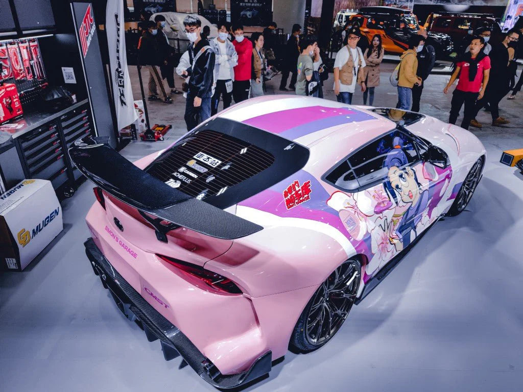 A90 Supra CMST Style Carbon Fibre FT1 Concept Rear Wing