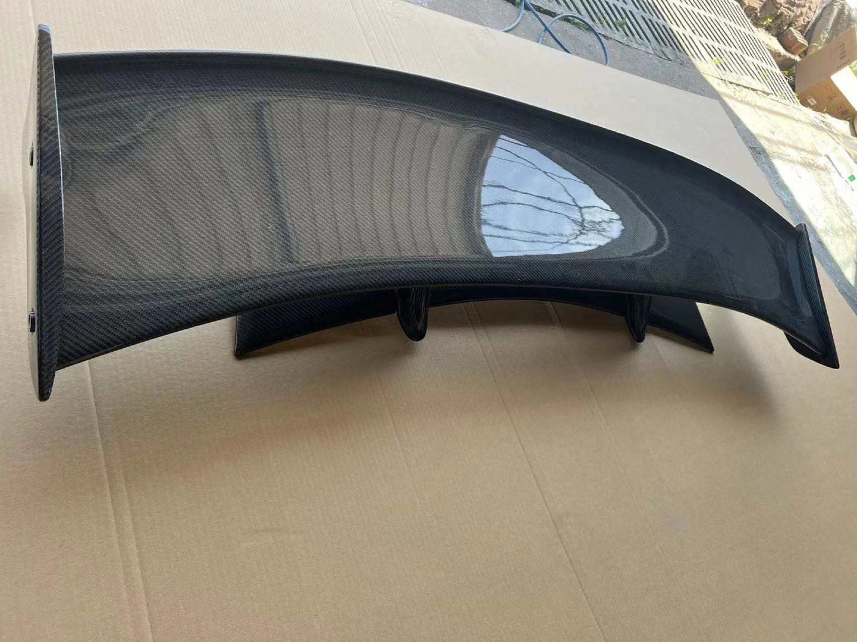 Nissan GTR TS Style Carbon Fibre Boot Spoiler / Wing