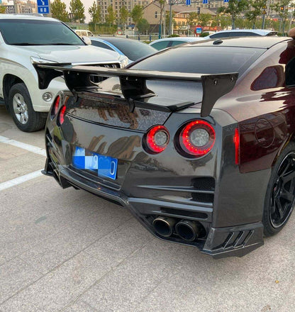 Nissan GTR TS Style Carbon Fibre Boot Spoiler / Wing
